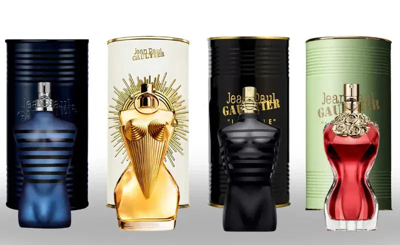 Set de 4 parfumuri | Le Male Le Parfum, Divine, Ultra Male, La Belle