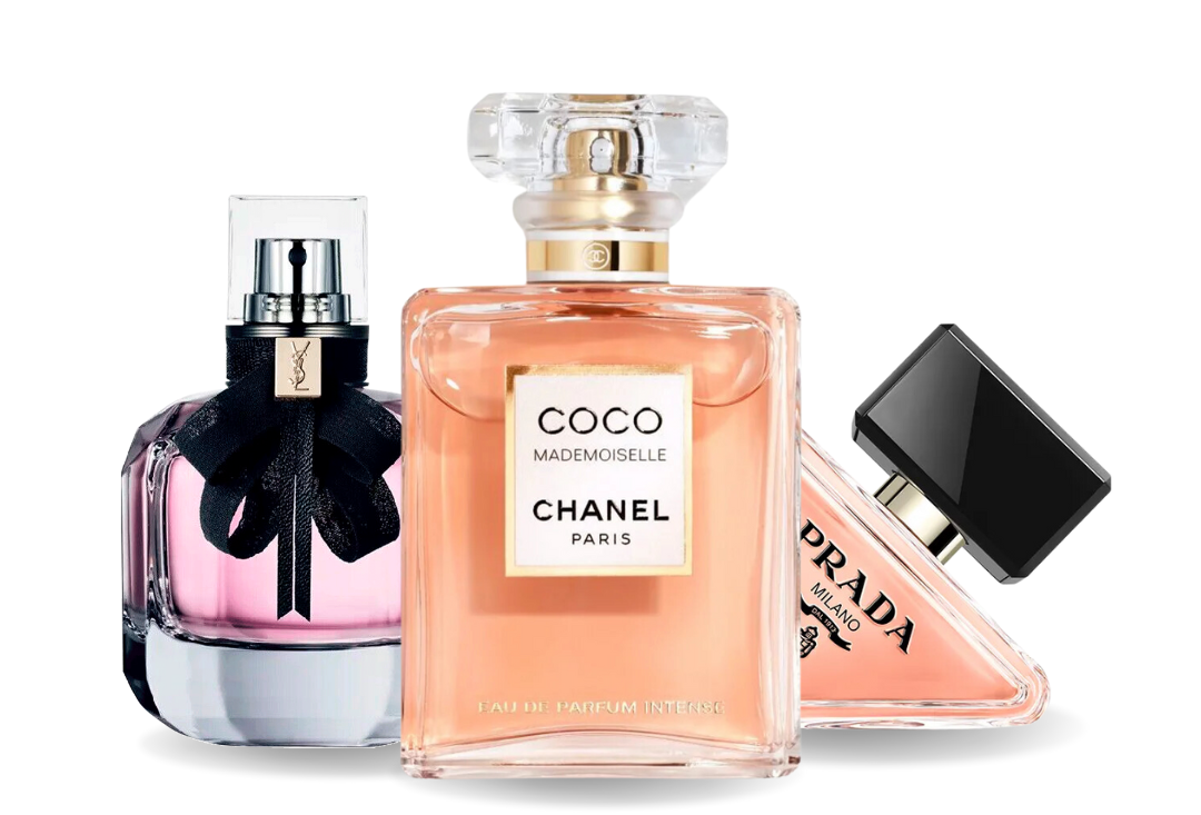 Set de 3 parfumuri | Prada PARADOXE, COCO MADEMOISELLE a MON PARIS 100 ml